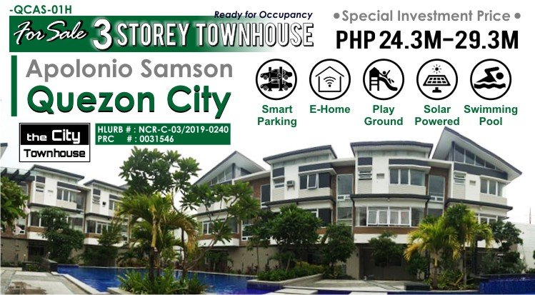 3 STOREY 68 UNITS TOWNHOUSE - Apolonio Samsom, QC ID:QCAS-01H