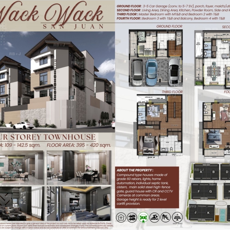Smart Start with Pre-Selling Homes: 4-Storey Townhouse | Maytunas, San Juan | ₱72.5M