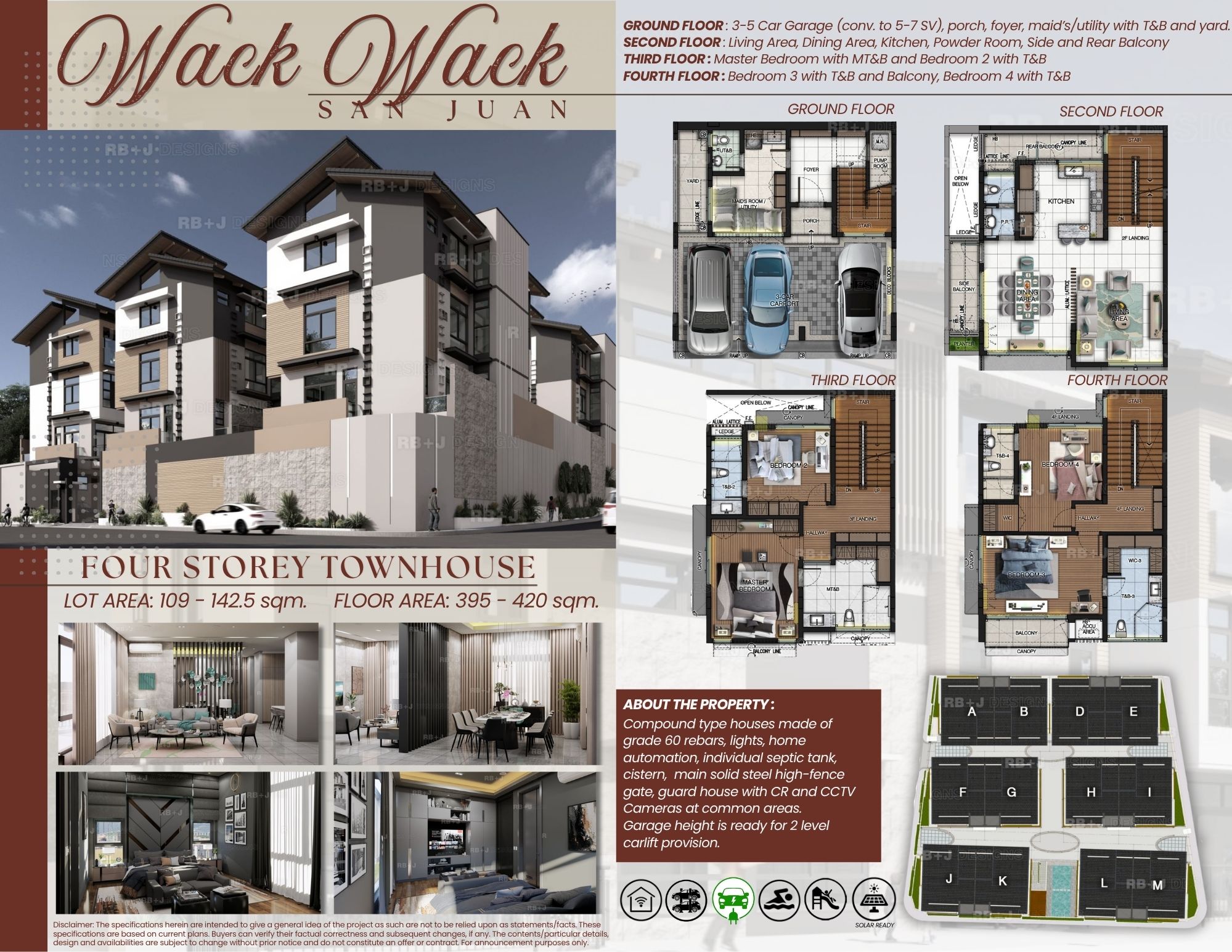 Smart Start with Pre-Selling Homes: 4-Storey Townhouse | Maytunas, San Juan | ₱72.5M
